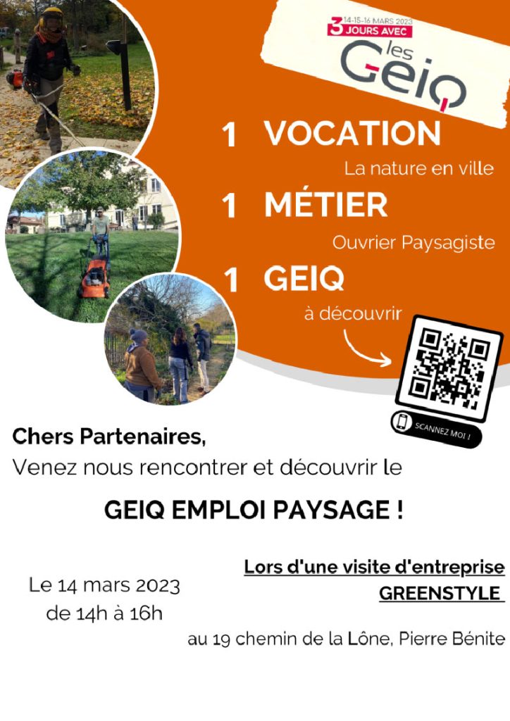 GEIQ SERVICE EMPLOI PAYSAGE 